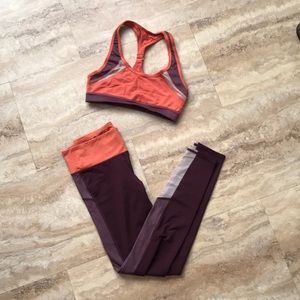 Aerie legging and sports bra set